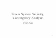 Power System Security: Contingency Analysis