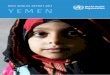 WHO ANNUAL REPORT 2017 YEMEN - World Health Organization