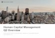 Human Capital Management Q2 Overview