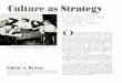 Culture as strategy : Popular Front politics and the 