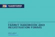 Family Handbook and Registration Forms