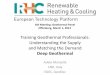 Training Geothermal Professionals: Understanding the 