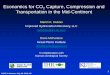 Economics for CO 2 Capture, Compression and Transportation 