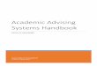 Academic Advising Systems Handbook