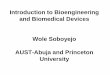 MAE 344: Introduction to Bioengineering and Biomedical Devices