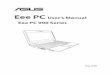 Eee PC Userâ€™s Manual Eee PC 900 Series