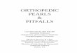 ORTHOPEDIC PEARLS & PITFALLS - Coastal Emergency Medicine