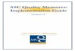ASC Quality Measures: Implementation Guide