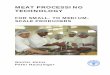 MEAT PROCESSING TECHNOLOGY - FAO.org