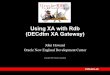 Using XA with Rdb (DECdtm XA Gateway)