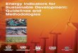 Energy Indicators for Sustainable Development - IAEA Publications