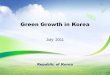 Green Growth in Korea - OECD