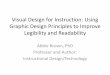 Visual Design for Instruction: Using Graphic Design Principles to
