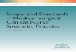Scope and Standards of Medical-Surgical Clinical Nurse Specialist