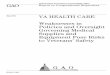 GAO-11-391 VA Health Care: Weaknesses in Policies and Oversight