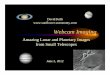 Webcam Imaging Presentation - PDF Version - Sunflower Astronomy