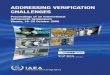 ADDRESSING VERIFICATION CHALLENGES - Publications - IAEA