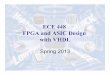 ECE 448 FPGA and ASIC Design with VHDL - the GMU ECE