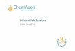 ChemAxon JChem Web Services Webinar