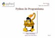 Python ile Programlama - Linux Kullan±c±lar± Dernei