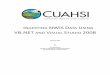 VB.NET AND VISUAL STUDIO 2008 - CUAHSI-HIS