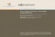 The Determinants of Health Expenditure - World Health Organization