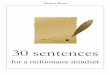 30 Sentences For A Millionaire Mindset - Dragos Roua