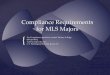 Compliance Requirements for MLS Majors - uky.edu