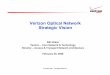 Verizon Optical Network Strategic Vision