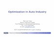 Optimization in Auto Industry - ESTECO