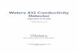 Waters 432 Conductivity Detector Operatorâ€™s Guide
