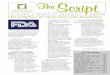 The Script Newsletter - March 2013 Issue - Board of Pharmacy