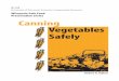 Canning Vegetables Safely - UW Food Safety and Health