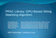 PFAC Library: GPU-Based String Matching Algorithm