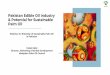 Pakistan Edible Oil Industry & Potential for Sustainable 