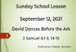 Sunday School Lesson September 12, 2021