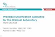 Practical Disinfection Guidance for the Clinical Laboratory