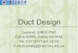 Duct Design - National Chiao Tung University