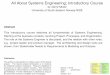 All About Systems Engineering; Introductory Course - Gaud System