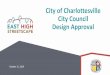 City of Charlottesville City Council Design Approval