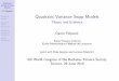 Quadratic Variance Swap Models - Theory and - Fields Institute