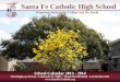 School Calendar 2013-2014 â€“ Printable Version - Santa Fe Catholic