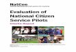 Evaluation of National Citizen Service Pilots - NatCen Social Research
