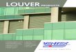 Ventex Louvers and Backdraft Dampers Catalog