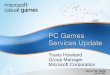 PC Games Services Update - MSN Games