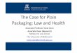 The Case for Plain Packaging: Law and Health - AIPPI