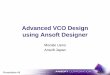 Presentation - Advanced VCO Design using Ansoft - Educypedia