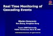 PSERC Seminar: Real Time Monitoring of Cascading Events