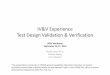 IV&V Experience Test Design Validation & Verification - NASA