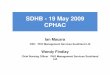 SDHB - 19 May 2009 CPHAC - Southern DHB